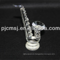 Nuevo diseño - Saxofón de cristal para decration o regalo